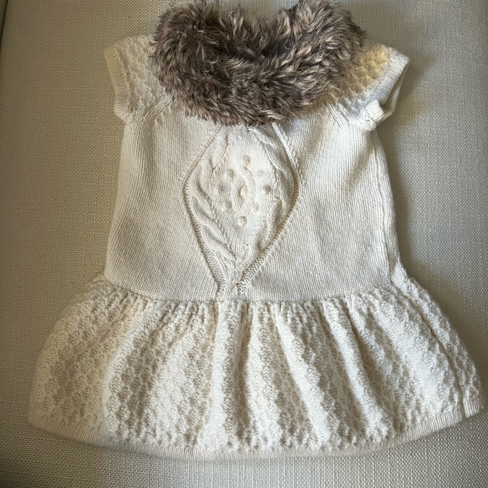 Janie and jack knit holiday dress